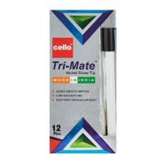 Cello Tri-Mate Ball Pen (Box)